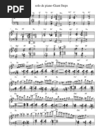 Giant Steps - Solo de Piano