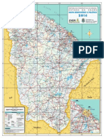 Mapa Rodoviário Do Ceará 2014