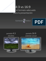 Formato de Pantalla para Presentaciones en Powerpoint