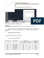 Configurando layout e inserindo desenho em prancha AutoCAD