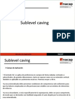 Sublevel caving: método de explotación a cielo abierto