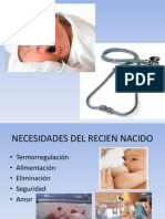 Necesidades Del Neonato