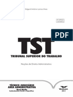 Noções de Direito Administrativo -TST