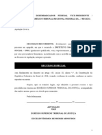 95.10 - Ação Desaposentação - Modelo de Recurso Especial - Acordão Desprovido