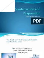 Condensation and Evaporation LP