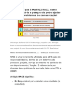 Matriz RACI ajuda a resolver problemas de comunicação