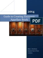 5 BASIC Guide to Creating Electronic Appellate Briefs