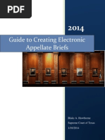 5 BASIC Guide to Creating Electronic Appellate Briefs