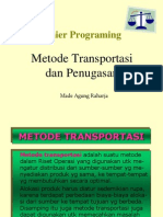 Metode Transportasi (RO)