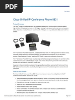 Cisco Phone 8831