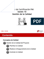 PMI - 10-GestionCalidad