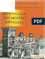 Nostalgia do Mestre Artesão.AntonioRugiu