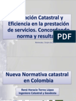 Normativa Catastral Colombia