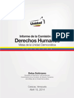Informe de la Comisión de Derechos Humanos 15.4.2014