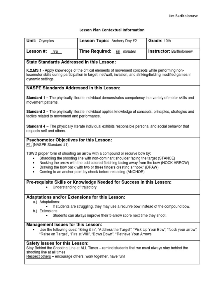 archery-lesson-plan-2-pdf-arrow-archery
