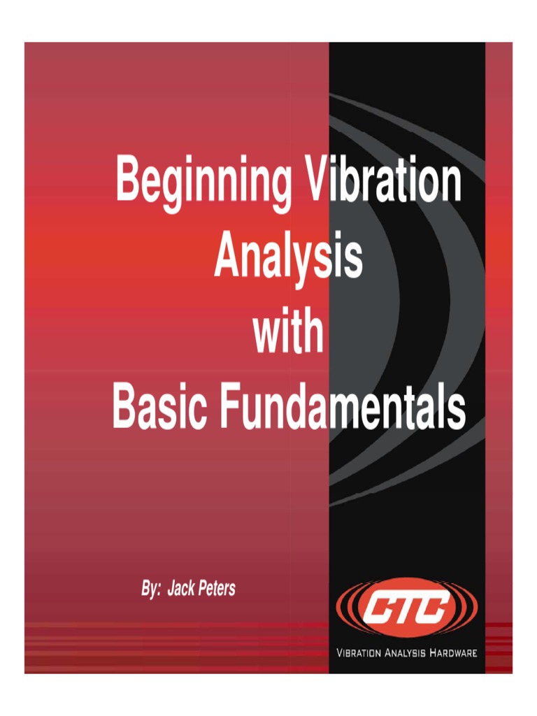 Basics of Vibration Analysis | PDF | Science & Mathematics