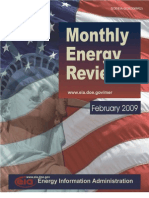 Monthly Energy Review Feb 2009