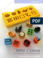 GNU  Linux Introducción al Software Libre