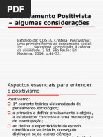 o Pensamento Positivista Slides2