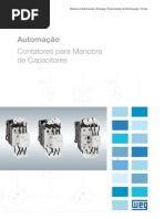 WEG CWMC Contatores para Manobra de Capacitores Catalogo Especifico 50041772 Catalogo Portugues BR