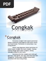 Permainan Tradisional Congkak