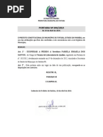 Modelo de Carta de Dispensa de Convocação à Juri Popular