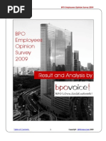 Download BPO Employees Opinion Survey 2009 by BPO Voice SN21853672 doc pdf