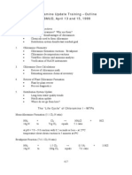 Chloramine Update Training