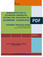 Informe Tecnico Ambiental de Algarrobo Magdalena