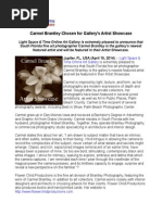 Carmel Brantley Chosen for Gallery's Artist Showcase