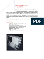 Electromagnetic Flow Meter Model: ZT603