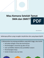 Mau Kemana Setelah Tamat SMA Dan SMK