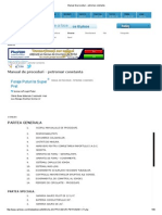 Manual de Proceduri - Petromar Constanta
