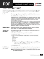 Serial Port Trigger Support