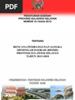 Download Sulawesi Selatan RPJMD 2013-2018 by Syukri Rahmadi SN218572399 doc pdf