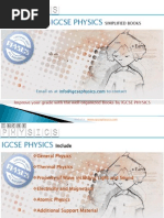 Igcse Physics Simplified Revision Books