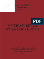 Crica Juridica Na America Latina