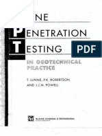 Cone Penetration Testing