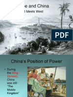 Europe and China History
