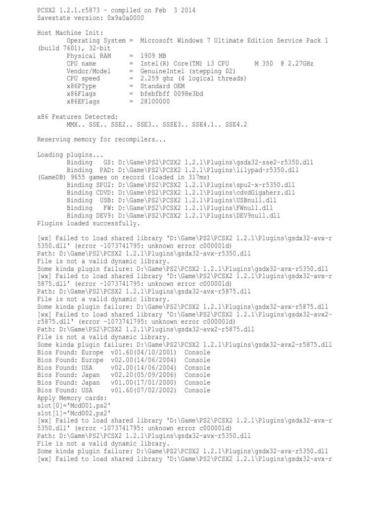 gsdx32 sse4 r5350 dll
