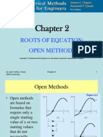 CHE 555 Open Methods