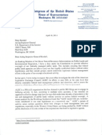 Grijalva Letter To DOI IG On ALEC and Land Management April 16
