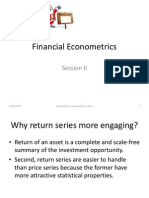 Financial Econometrics-II 2013