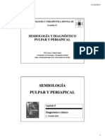 Leccion 3. Semiologia. Diagnostico Pulpar y Periapical-2013-14