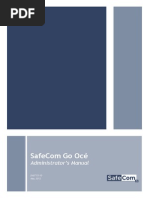 Safecom Go Oce Administrators Manual 60715