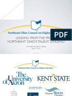 Leading From the Front - Northeast Ohio Council on Higher Education