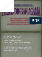 Topik 15 - Perbandingan Agama