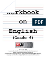 Grade 6 English workbook lessons