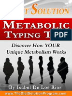 The Diet Solution Metabolic Typing Test