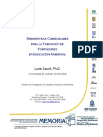 Sauve03 PERSPECTIVAS CURRICULARES PARA LA FORMACIÓN DE FORMADORES EN E A